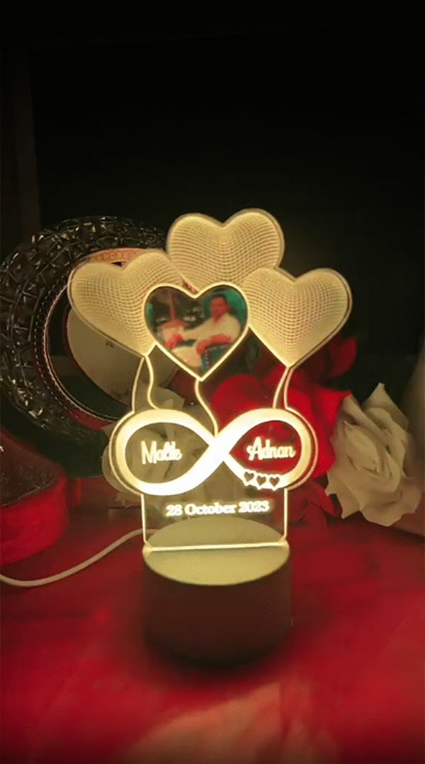 Acrylic 3d Illusion Led Lamp