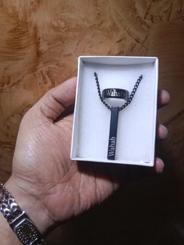 Customized BarLocket Ring - Image 2