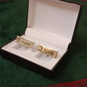 Customized Engraved Rolex Cufflinks