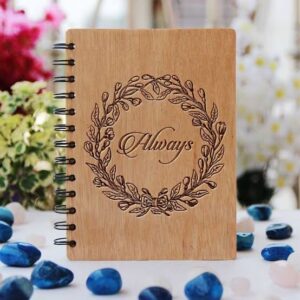 Customized Wooden Diary+Pen+Box