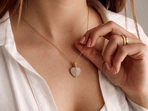 Openable Heart Necklace - Image 2