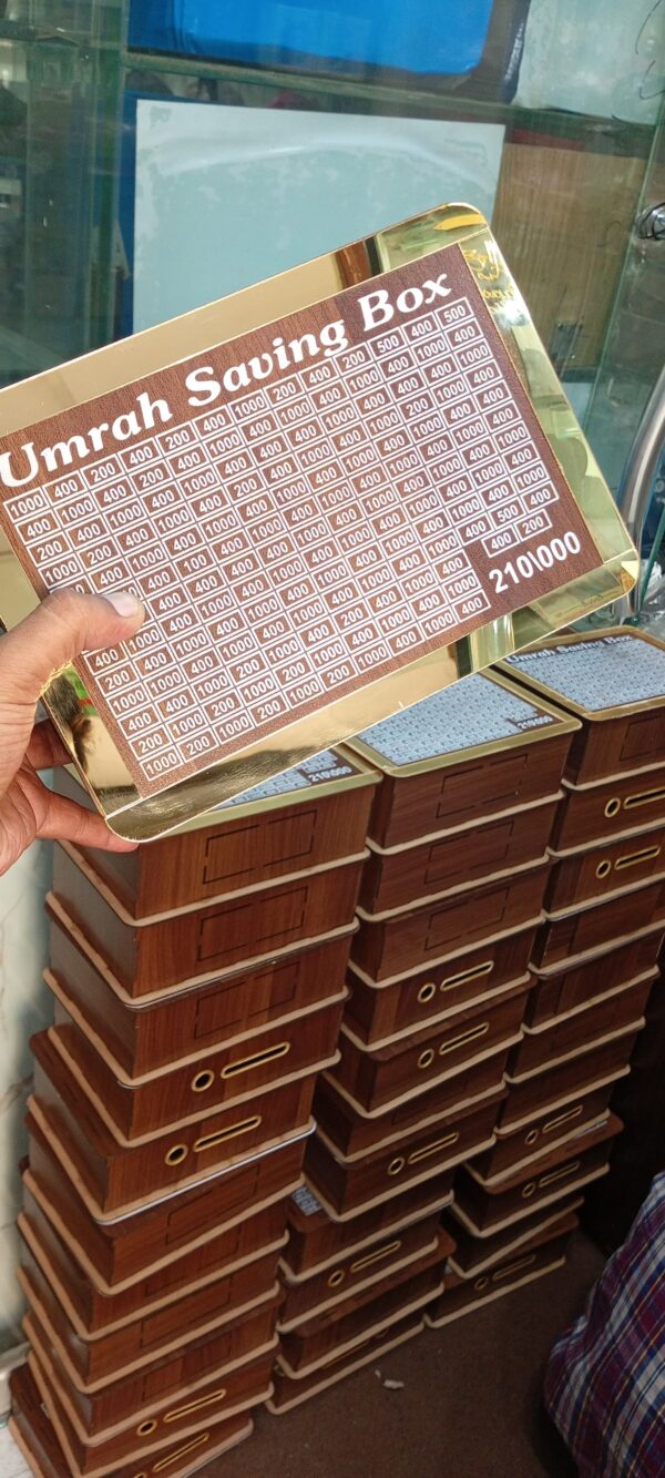 Umrah Niyat Money Saving Box
