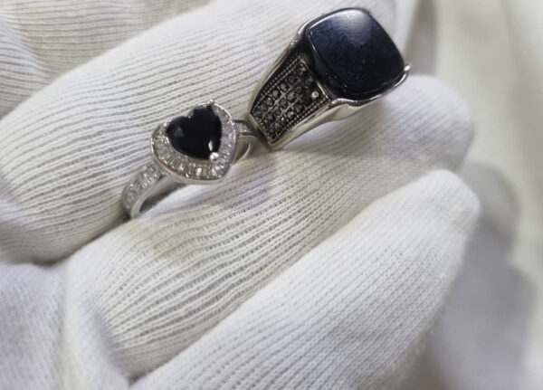 Turkish Stainless Steel Couple Rings