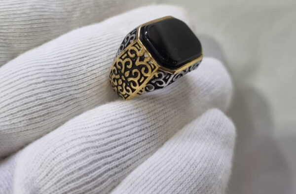 Men Turkish Stainless Steel Rings Luxury Choice - Image 5