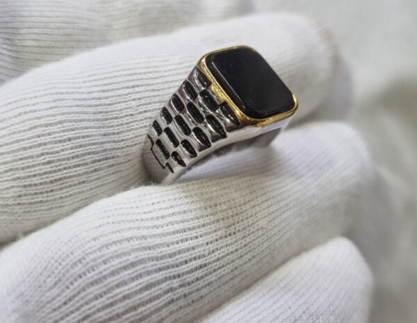 Men Turkish Stainless Steel Rings Unlimited Choice - Image 23