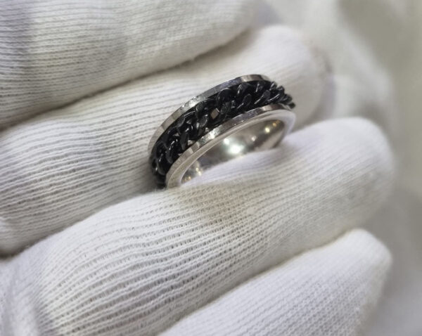 Men Turkish Stainless Steel Rings - Image 6