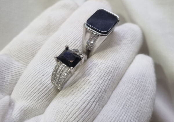 Turkish Stainless Steel Couple Rings - Image 7
