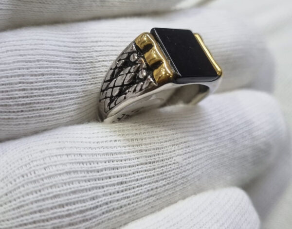 Men Turkish Stainless Steel Rings Unlimited Choice - Image 31