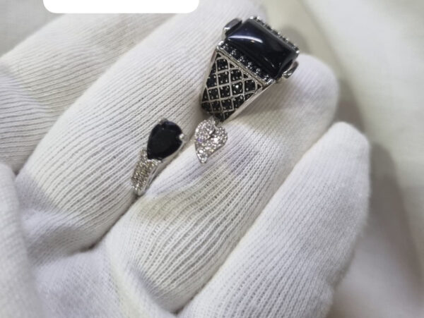 Turkish Stainless Steel Couple Rings - Image 8