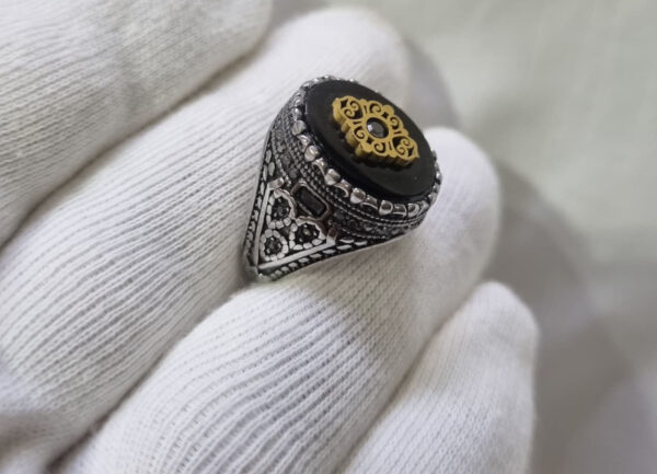Men Turkish Stainless Steel Rings Luxury Choice - Image 3